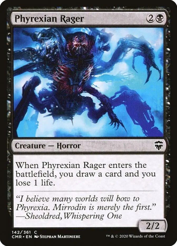 Phyrexian Rager (142) (Cmr) 1