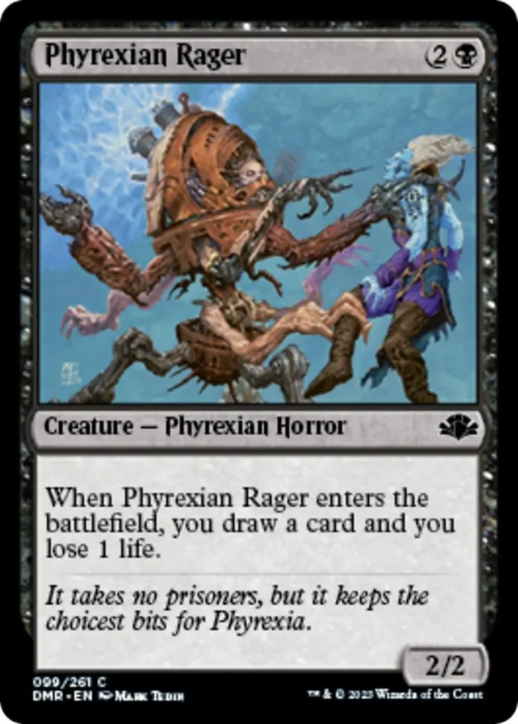 Phyrexian Rager (99) (Dmr) 1