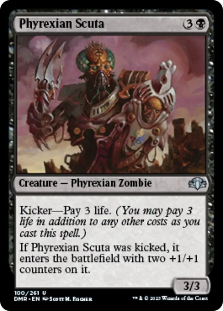 Phyrexian Scuta (100) (Dmr) 1