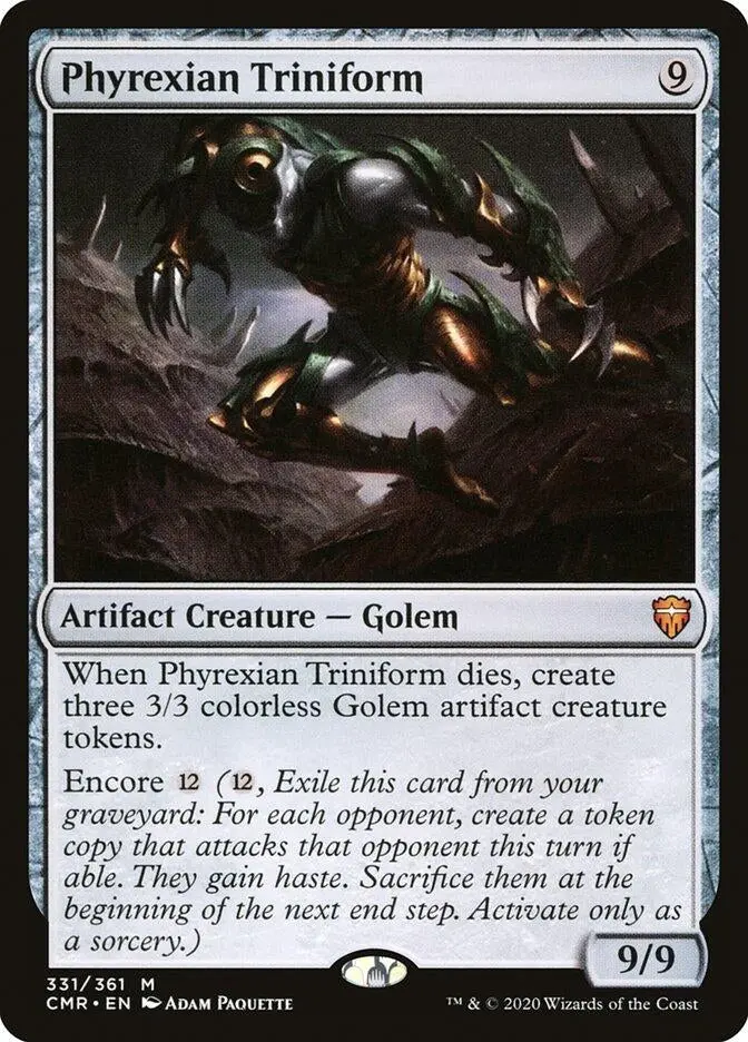 Phyrexian Triniform (331) (Cmr) 1