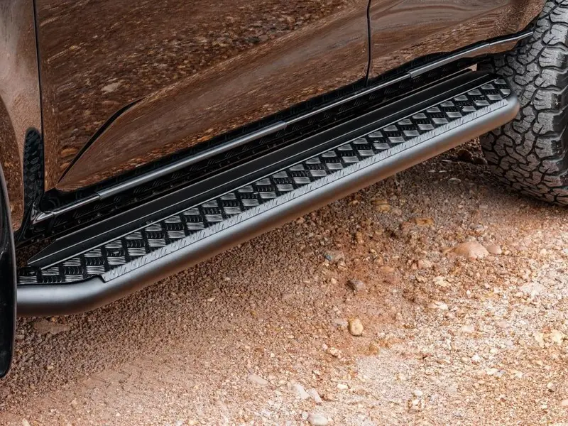 Piak Side Step (Black) For Isuzu Mu-X (6/2021 On) 1