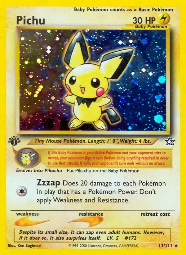 Pichu (012/111) (N1) 1