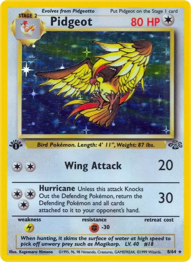 Pidgeot (8) (08/64) (Ju) 1