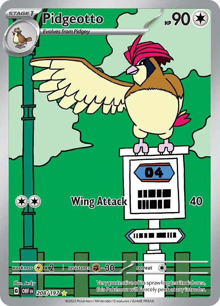 Pidgeotto (208/197) (Obf) 1
