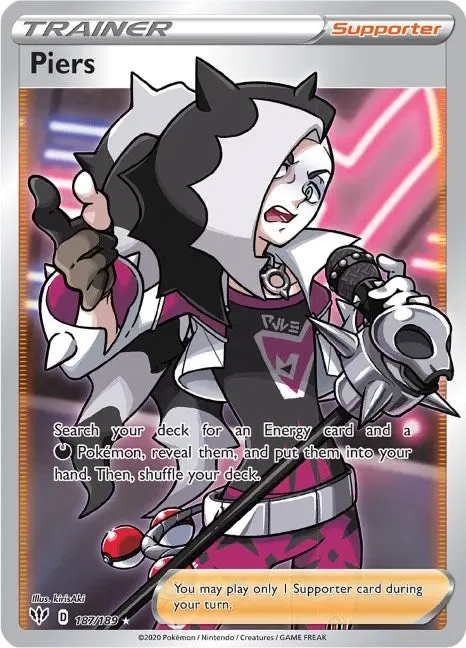 Piers (Full Art) (187/189) (Swsh03) 1