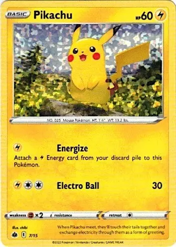 Pikachu (007/015) (Mcd22) 1