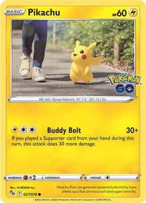 Pikachu - 027/078 (Cosmos Holo) (027/078) (Mcap) 1