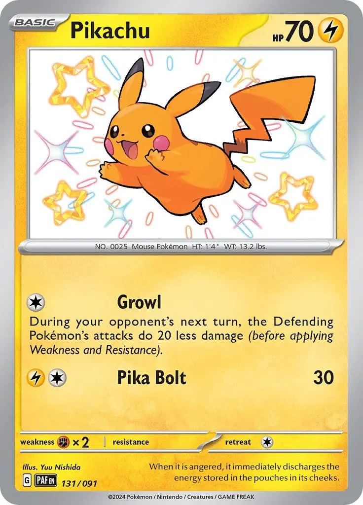 Pikachu (131/091) (Paf) 1