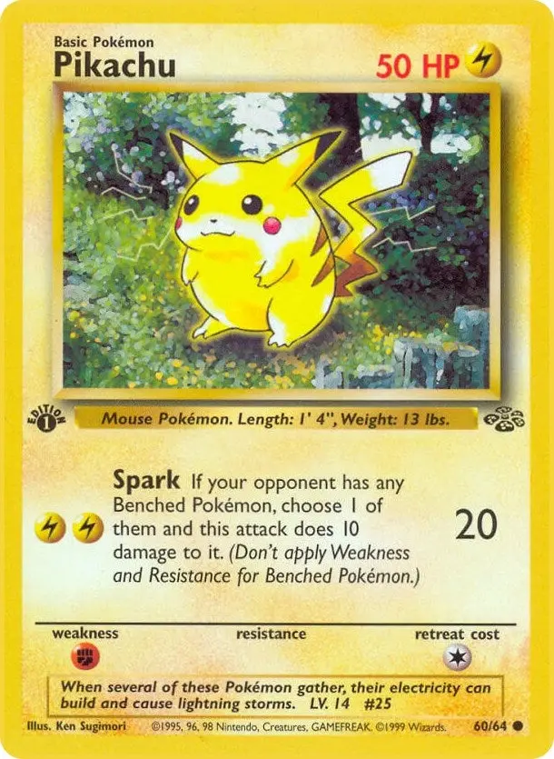 Pikachu (60/64) (Ju) 1