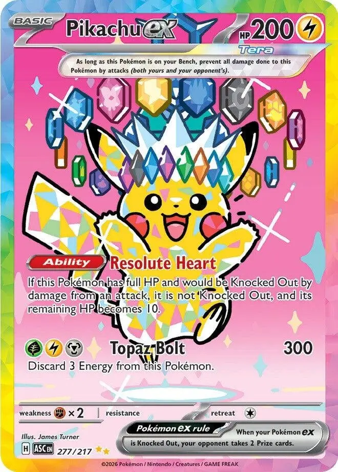 Pikachu Ex (277/217) (Asc) 1