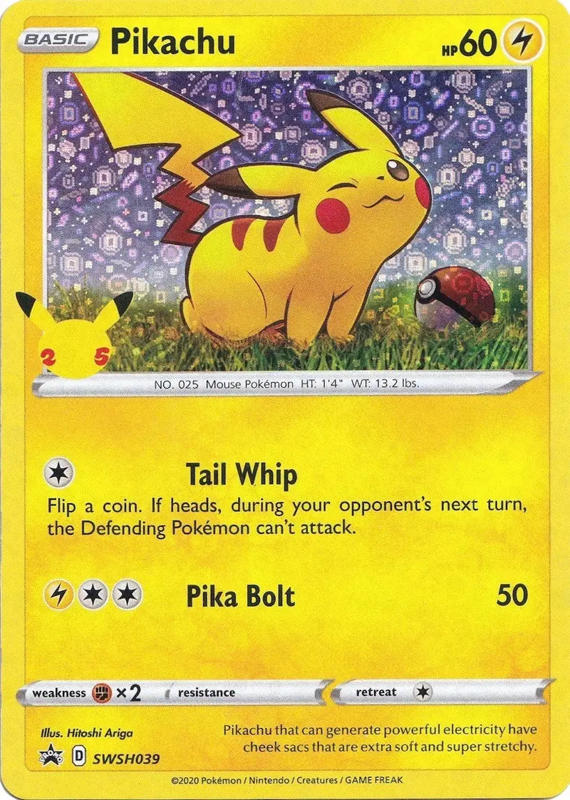 Pikachu - Swsh039 (General Mills) (Swsh039) (Mcap) 1