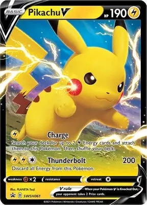 Pikachu V - Swsh061 (Swsh061) (Swsd) 1
