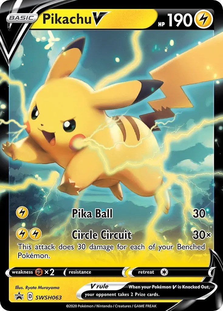 Pikachu V - Swsh063 (Swsh063) (Swsd) 1