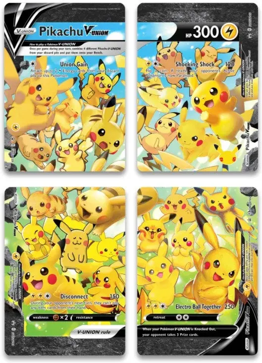 Pikachu V-Union [Set Of 4] (Swsd) 1