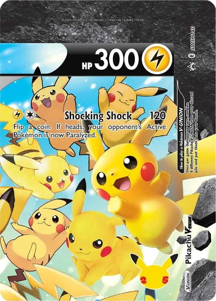 Pikachu V-Union - Swsh140 (Swsh140) (Swsd) 1