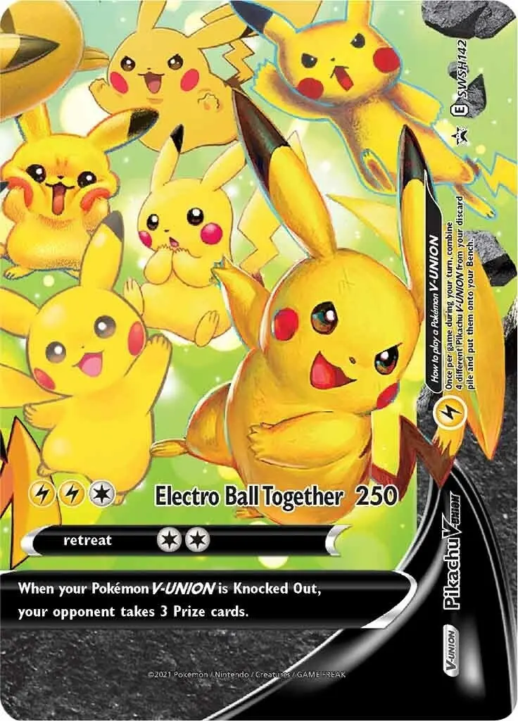 Pikachu V-Union - Swsh142 (Swsh142) (Swsd) 1