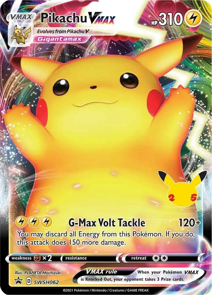 Pikachu Vmax - Swsh062 (Swsh062) (Swsd) 1
