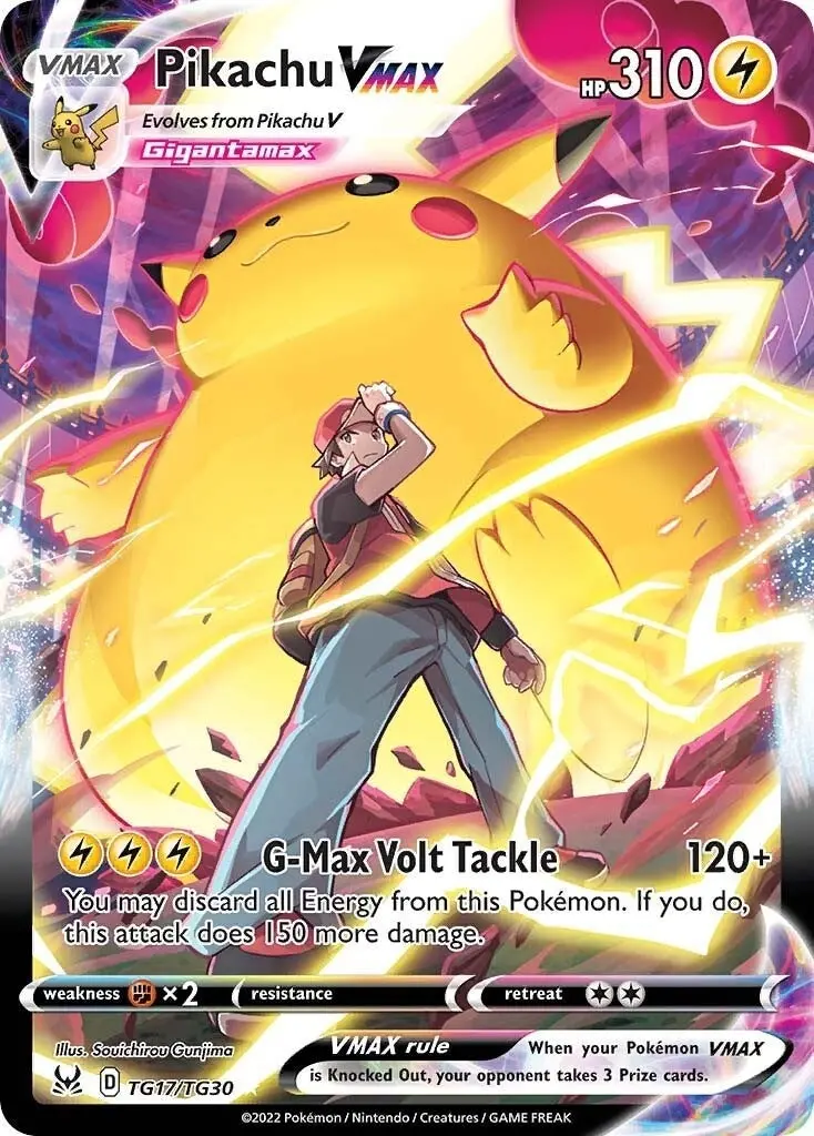 Pikachu Vmax (Tg17/Tg30) (Swsh11: Tg) 1