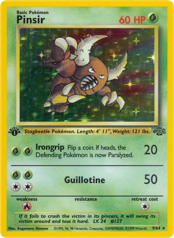 Pinsir (9) (09/64) (Ju) 1