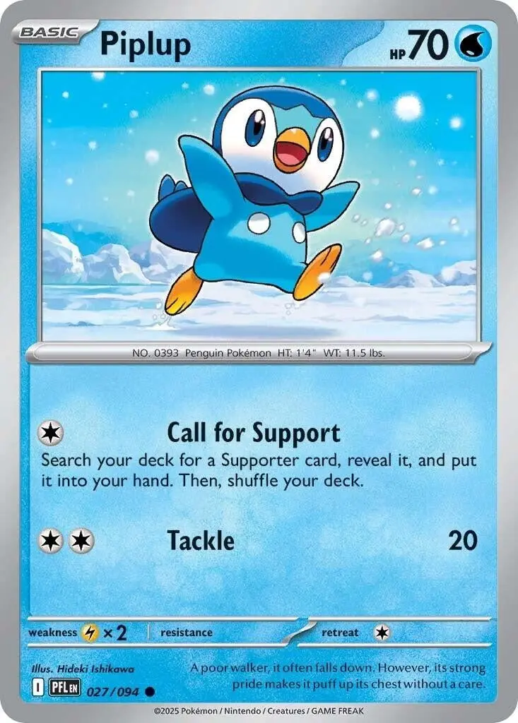 Piplup (027/094) (Pfl) 1