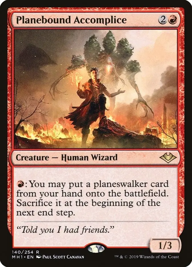 Planebound Accomplice (140) (Mh1) 1