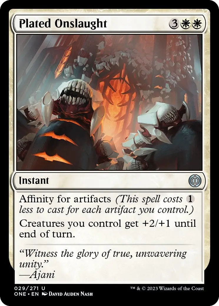 Plated Onslaught (29) (One) 1