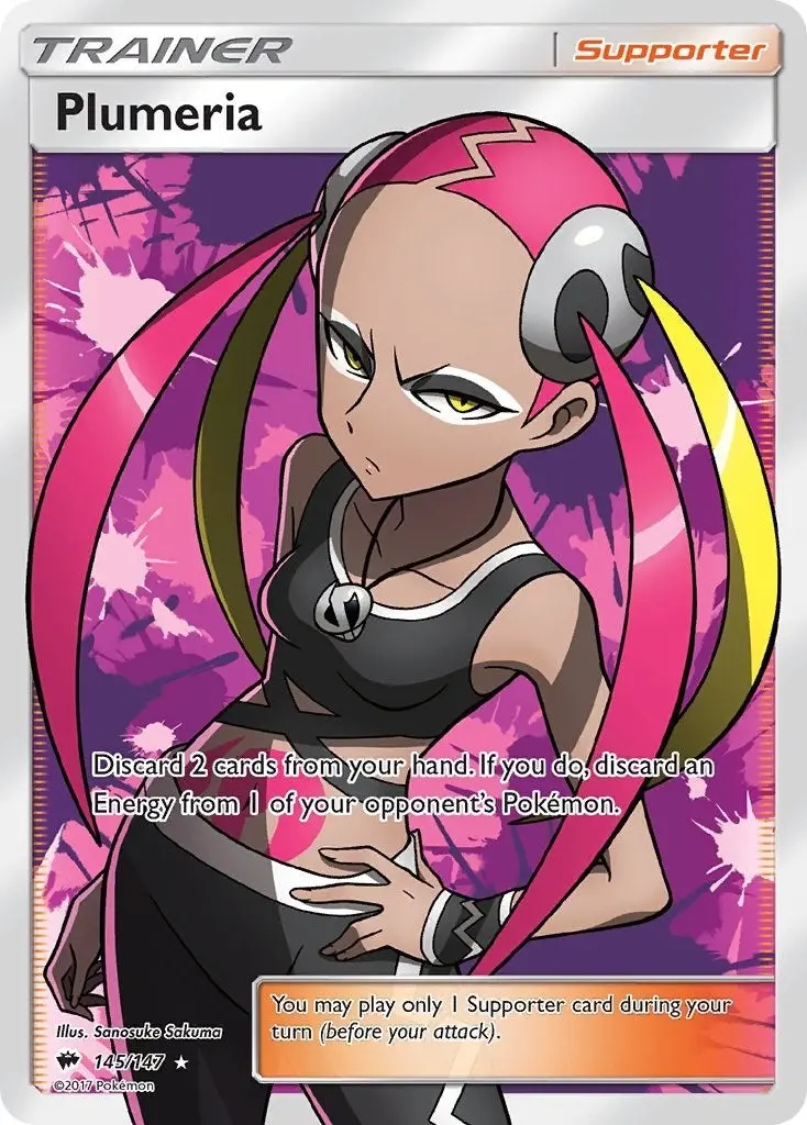 Plumeria (Full Art) (145/147) (Sm03) 1