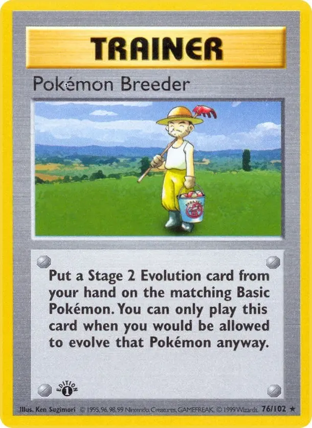 Pokemon Breeder (076/102) (Bss) 1