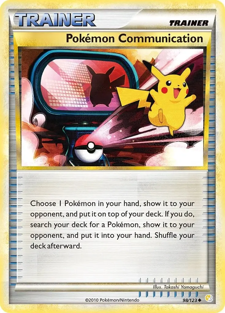Pokemon Communication (98/123) (Hs) 1