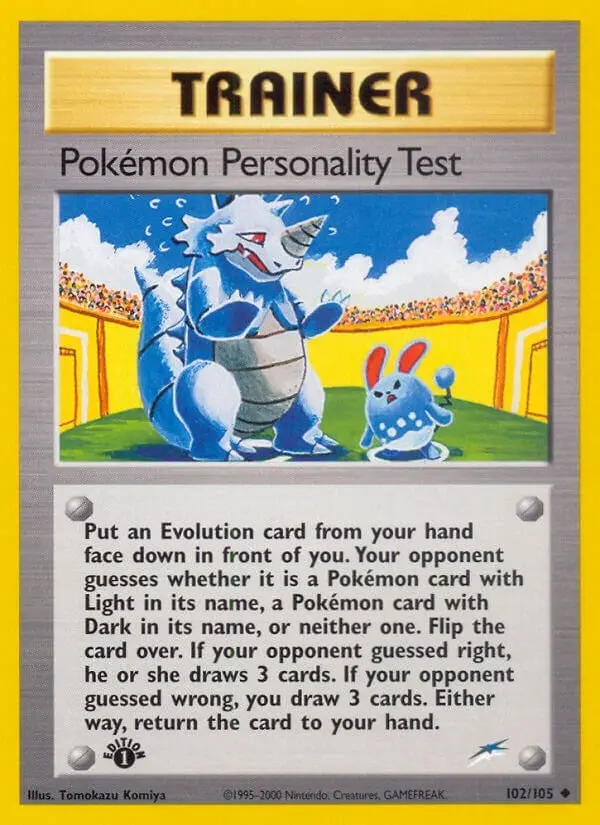 Pokemon Personality Test (102/105) (N4) 1
