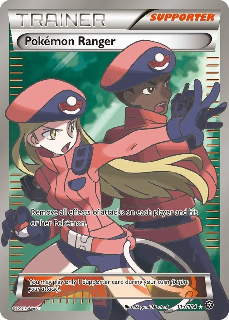 Pokemon Ranger (Full Art) (113/114) (Sts) 1