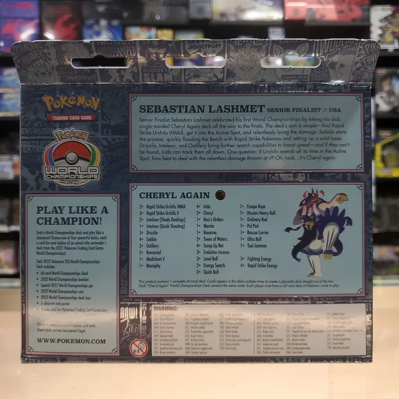 Pokémon Tcg: 2022 World Championships Deck (Cheryl Again - Sebastian Lashmet) 2
