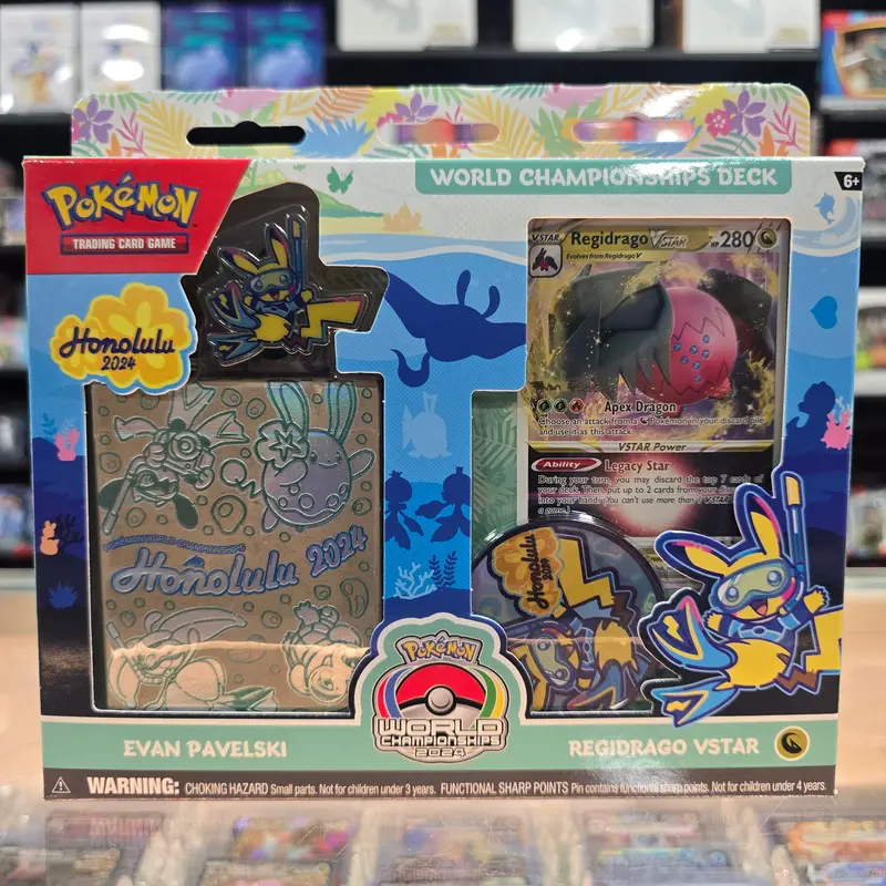 Pokémon Tcg: 2024 World Championship Deck (Regidrago Vstar - Evan Pavelski) 1