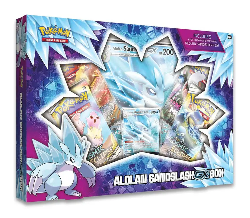 Pokémon Tcg: Alolan Sandslash Gx Box 1