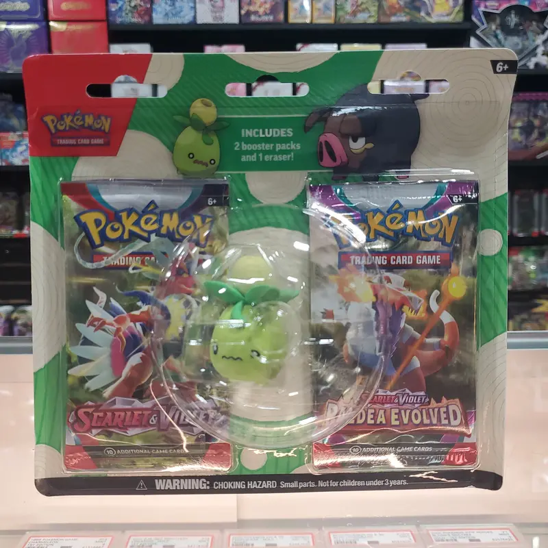 Pokémon Tcg: Back To School Eraser Blister 2023 (Smoliv) 1