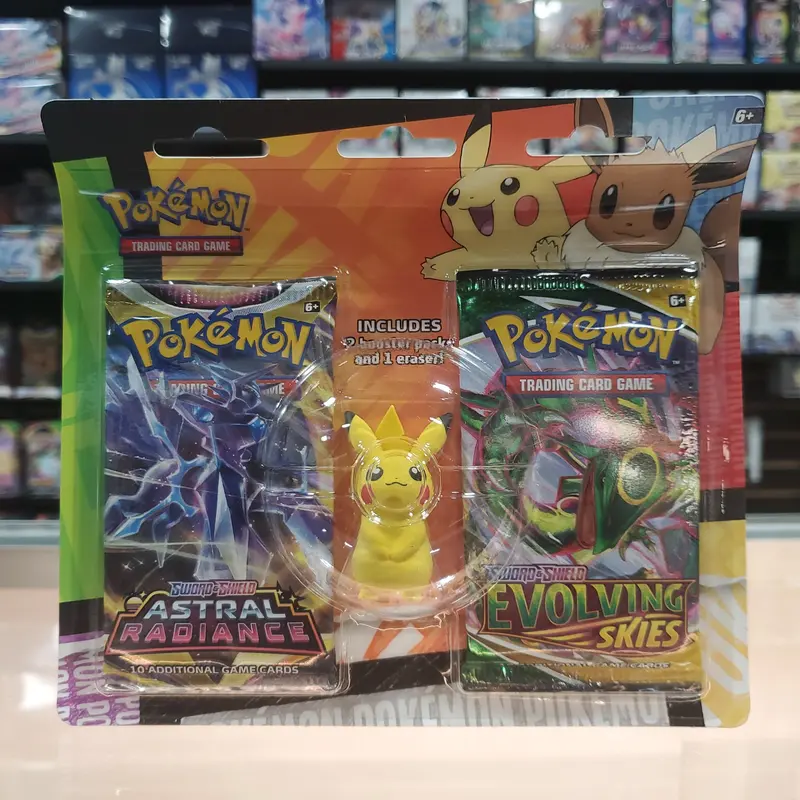 Pokémon Tcg: Back To School Eraser Blister (Pikachu) 1