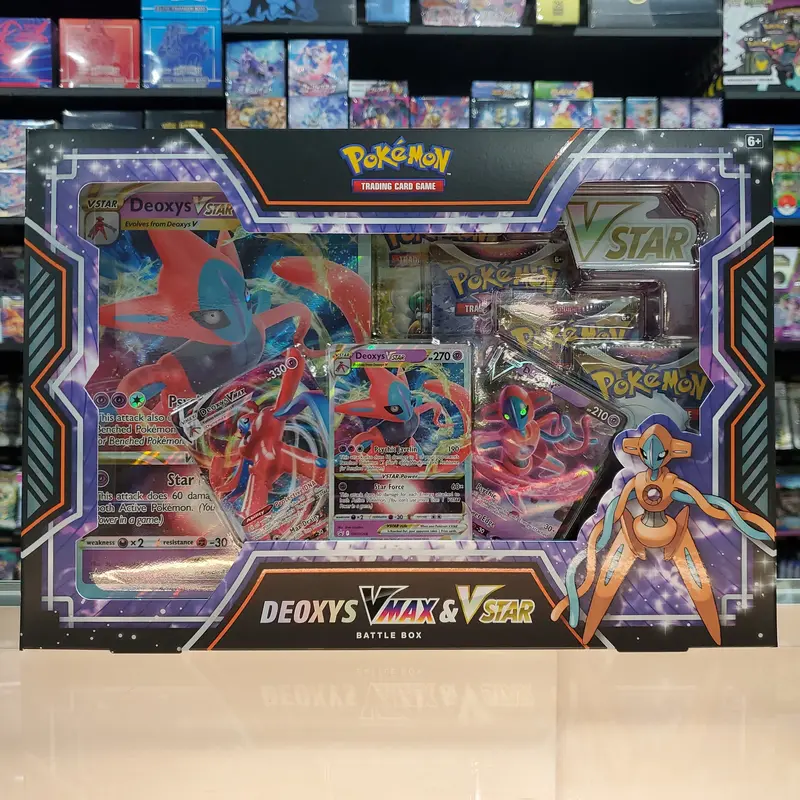 Pokémon Tcg: Battle Box (Deoxys Vmax & Vstar) 1