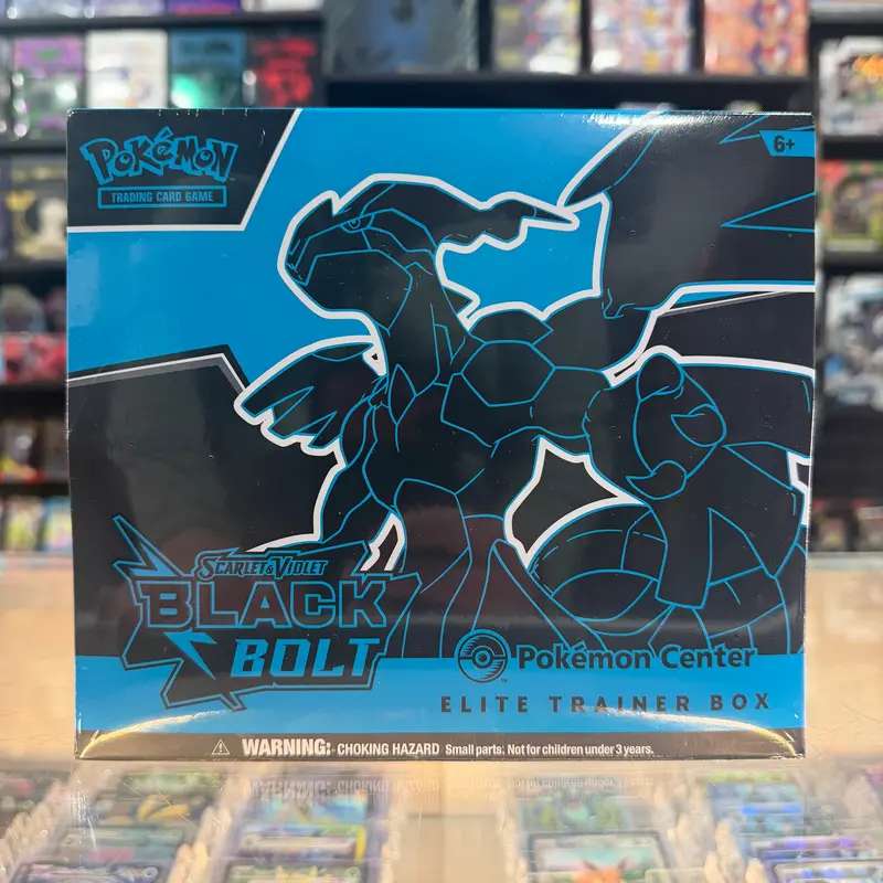 Pokémon Tcg: Black Bolt Pokemon Center Elite Trainer Box (Exclusive) 1