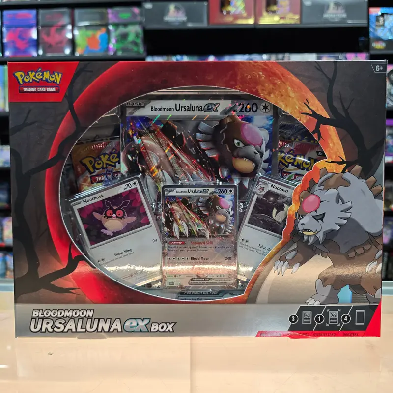 Pokémon Tcg: Bloodmoon Ursaluna Ex Box 1