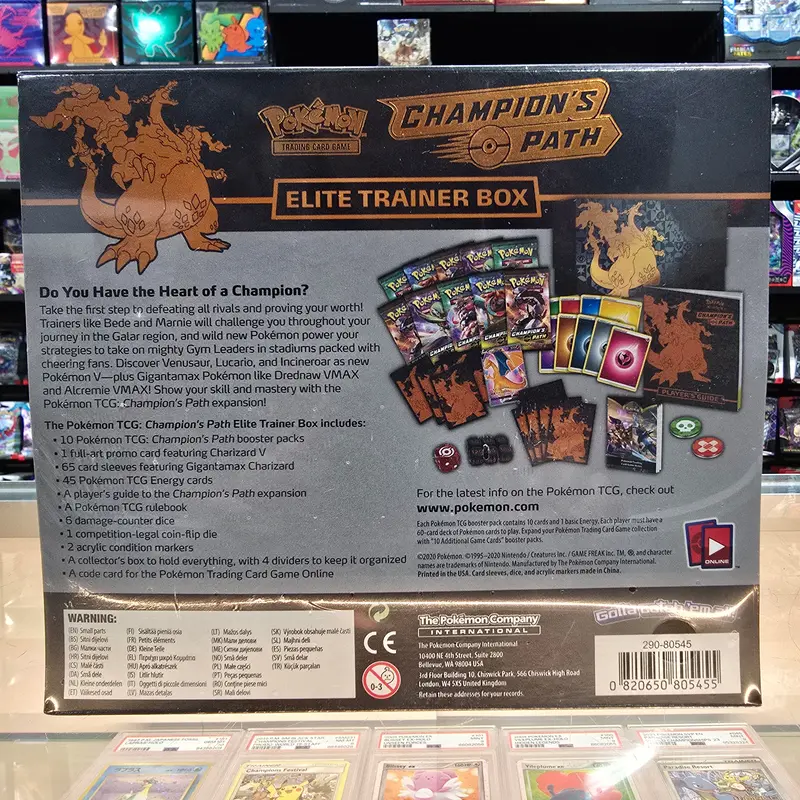 Pokémon Tcg: Champion’S Path - Elite Trainer Box 2