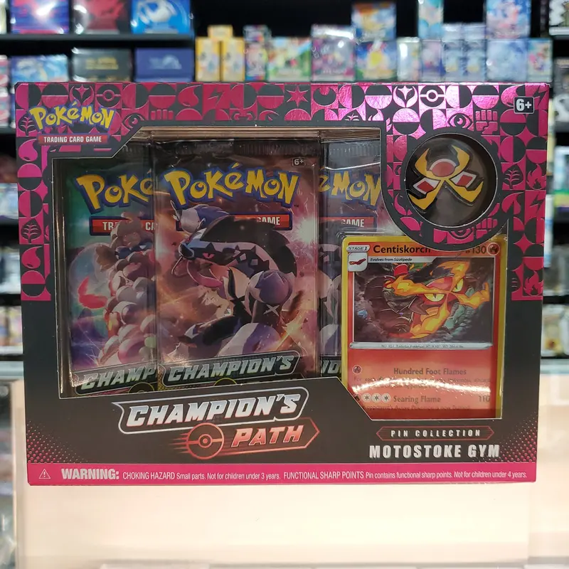 Pokémon Tcg: Champion’S Path - Pin Collection (Motostoke Gym) 1
