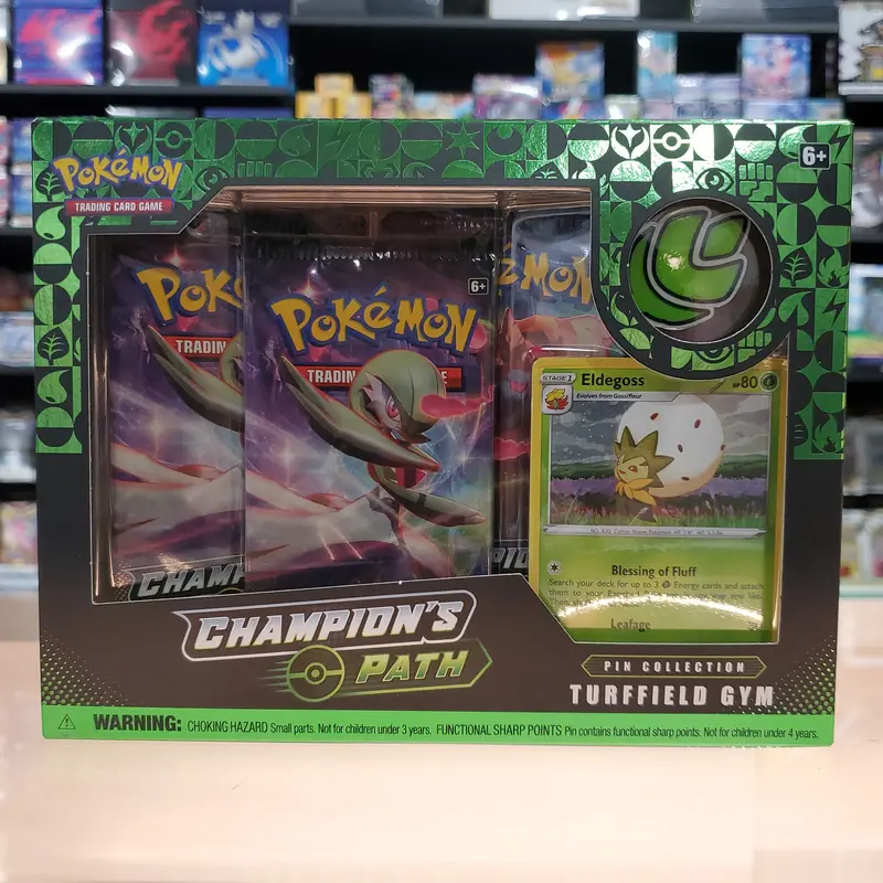 Pokémon Tcg: Champion’S Path - Pin Collection (Turffield Gym) 1