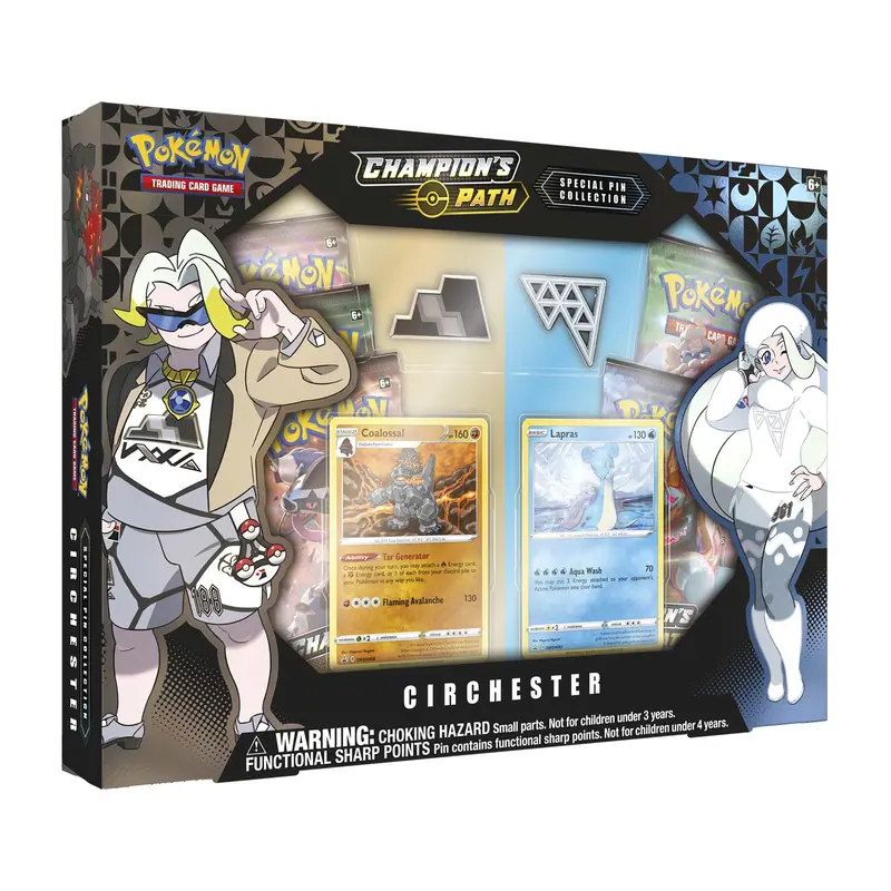 Pokémon Tcg: Champion’S Path - Special Pin Collection (Circhester) 1