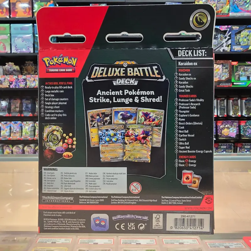 Pokémon Tcg: Deluxe Battle Deck (Koraidon Ex) 2