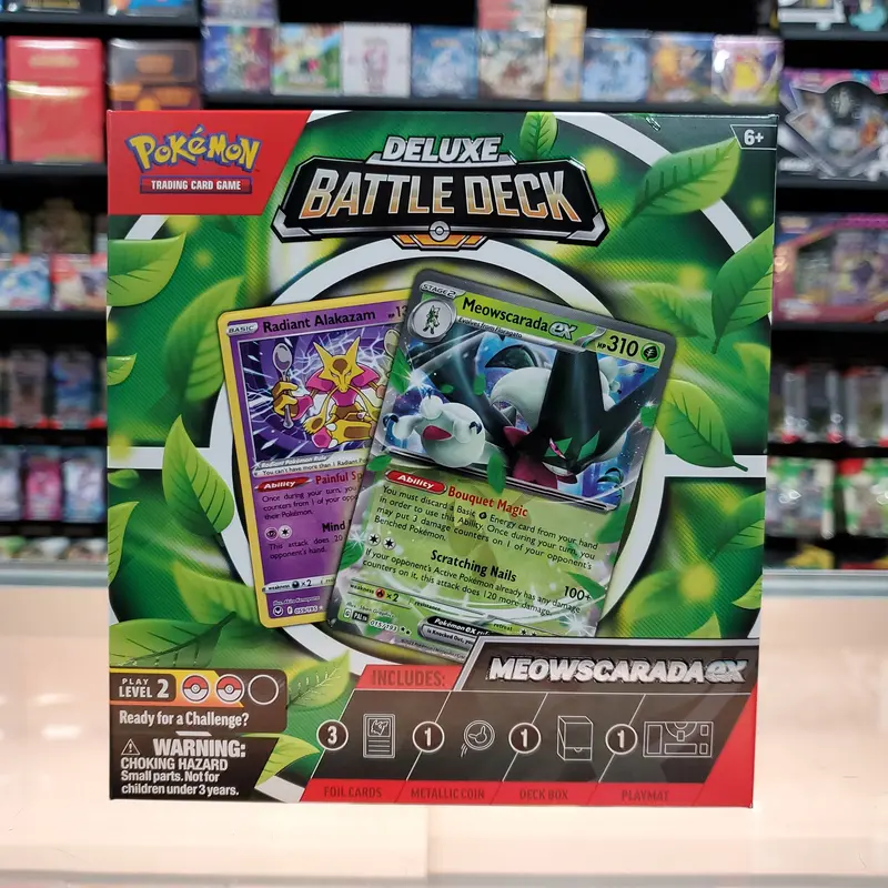 Pokémon Tcg: Deluxe Battle Deck (Meowscarada Ex) 1