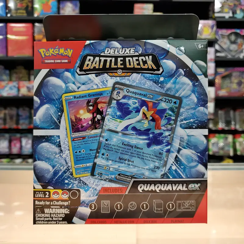 Pokémon Tcg; Deluxe Battle Deck (Quaquaval Ex) 1