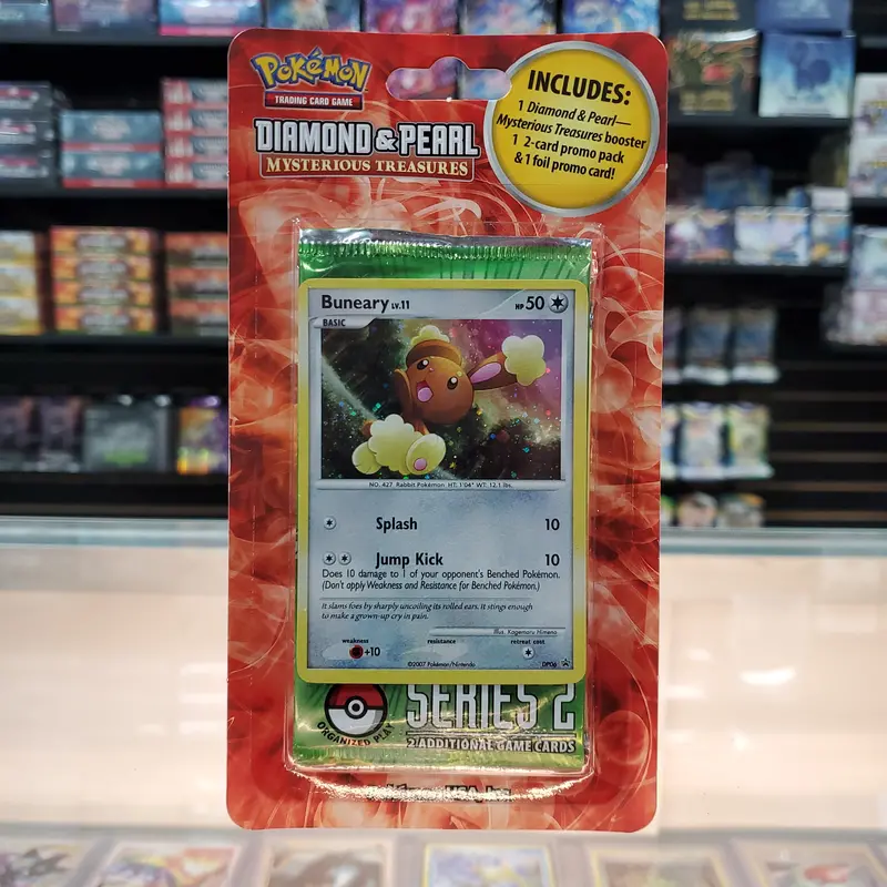 Pokémon Tcg: Diamond & Pearl: Mysterious Treasures - 2-Pack Blister (Buneary) 1
