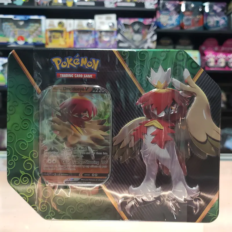 Pokémon Tcg: Divergent Powers Tin (Hisuian Decidueye V) 1