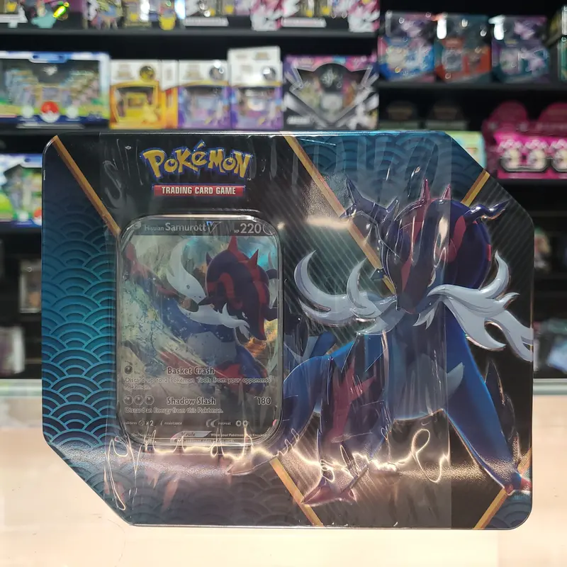 Pokémon Tcg: Divergent Powers Tin (Hisuian Samurott V) 1