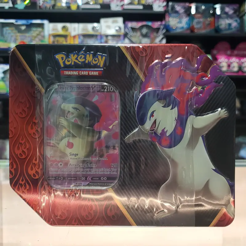 Pokémon Tcg: Divergent Powers Tin (Hisuian Typhlosion V) 1